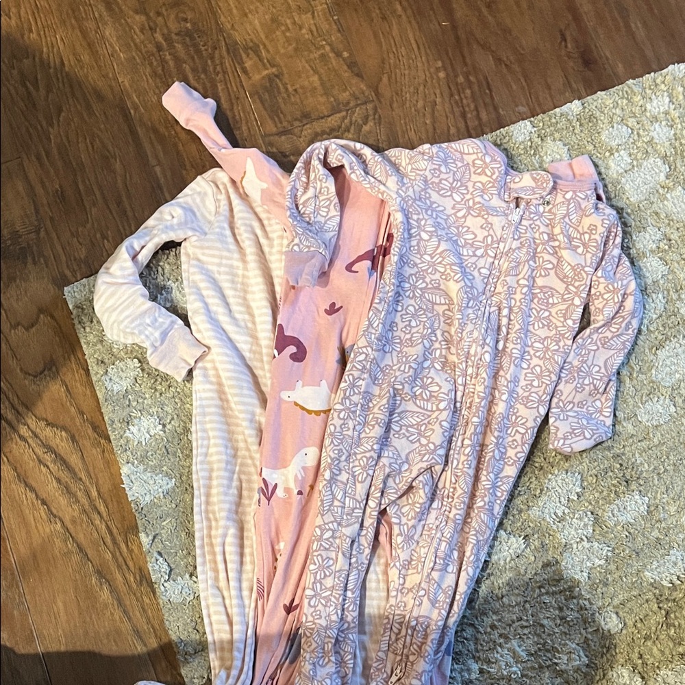 Carter's Pink and Purple Kids Pajamas